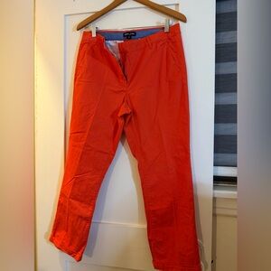 Nautica Women’s Bright Orange Chinos